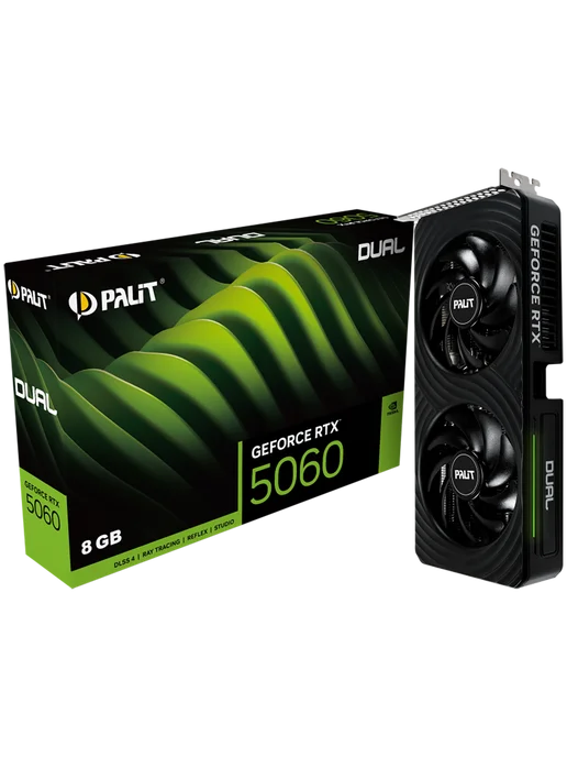 Видеокарта RTX 5060 8 ГБ RTL (NE75060019P1-GB2063D)